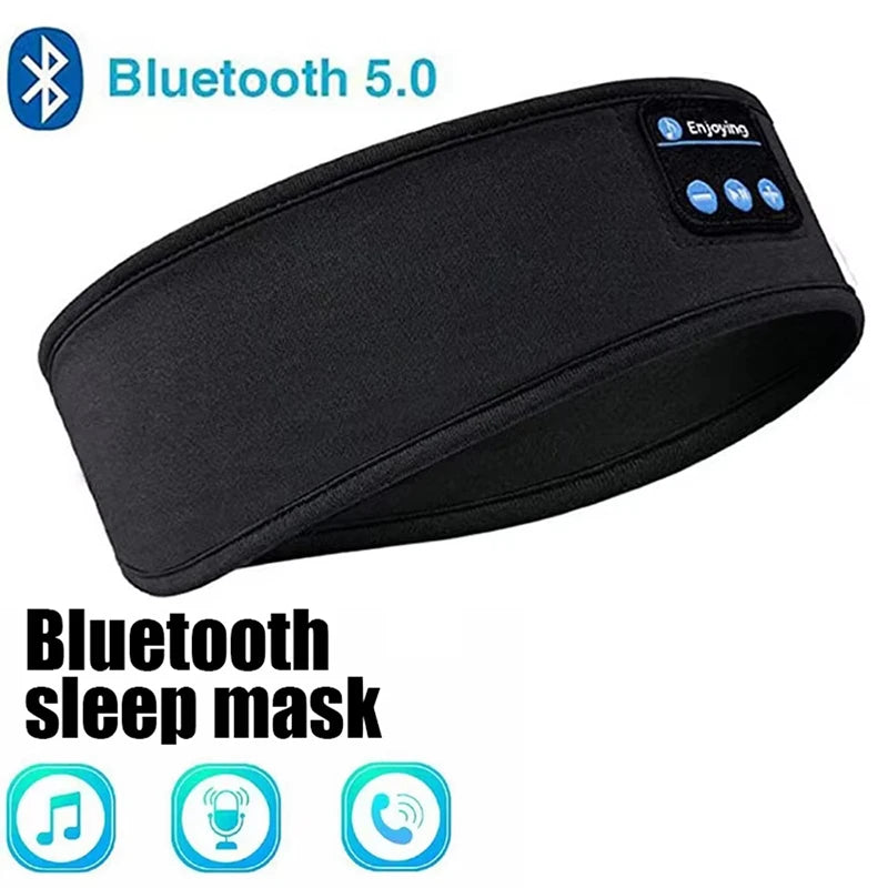 Tidesmit Wireless Sleep Headphones Headband - Breathable Bluetooth Mask Tidesmit