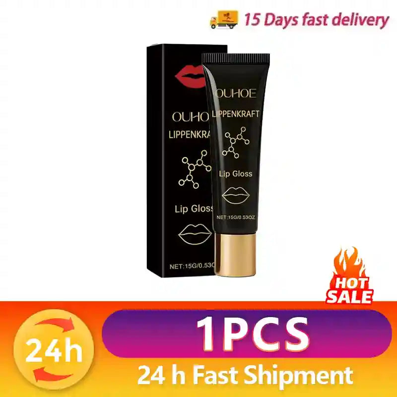 Natural Honey Lip Plumper Oil | Instant Volumizing Moisturizing Lip Care Lip Care 1PCS Tidesmit