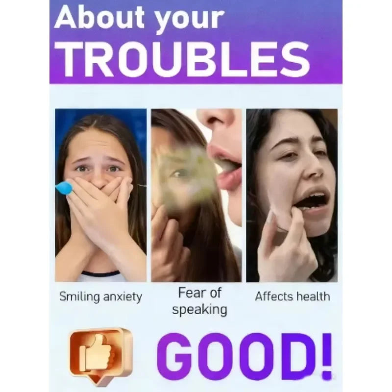 Tidesmit probiotic teeth whitening treatment for repairing tooth decay and deep enamel cleaning