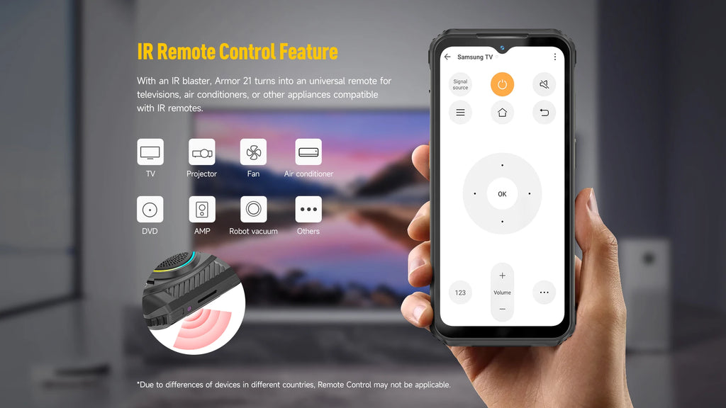Ulefone Armor 21 16GB RAM 256GB ROM ，Android15  Helio G99 6nm, 64MP Camera,24MP Night Vision Camera ,9600mAh.6.58"120Hz.NFC