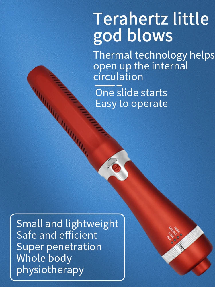 Terahertz Physiotherapy Device: Deep Tissue Muscle Relief Wand Back Massage Instrument Tidesmit