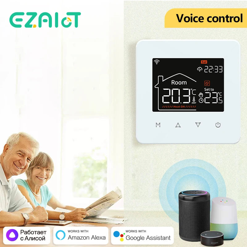 WiFi Smart Thermostat for Electric & Water Floor Heating | Tidesmit Tidesmit