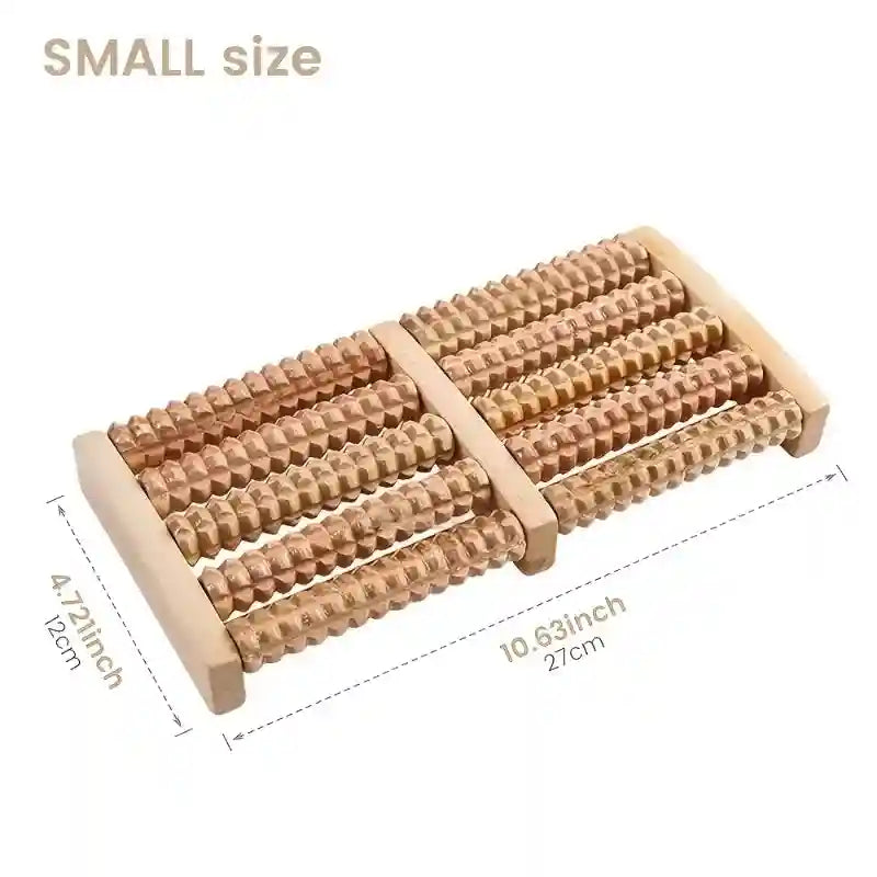 Wooden Foot Massager Roller for Plantar Fasciitis Relief - 1pc Massage Roller Tidesmit