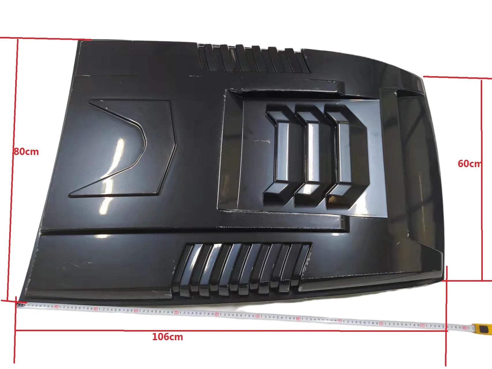 2021 2022 2023 D-max Dmax Bonnet Scoop Plate Cover Auto Accessories Pickup Car