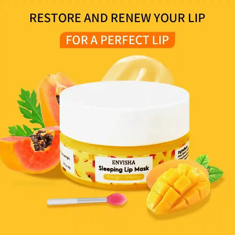 Lip Sleeping Mask Moisturizing Balm - Nourishing Overnight Treatment Lip Care Tidesmit