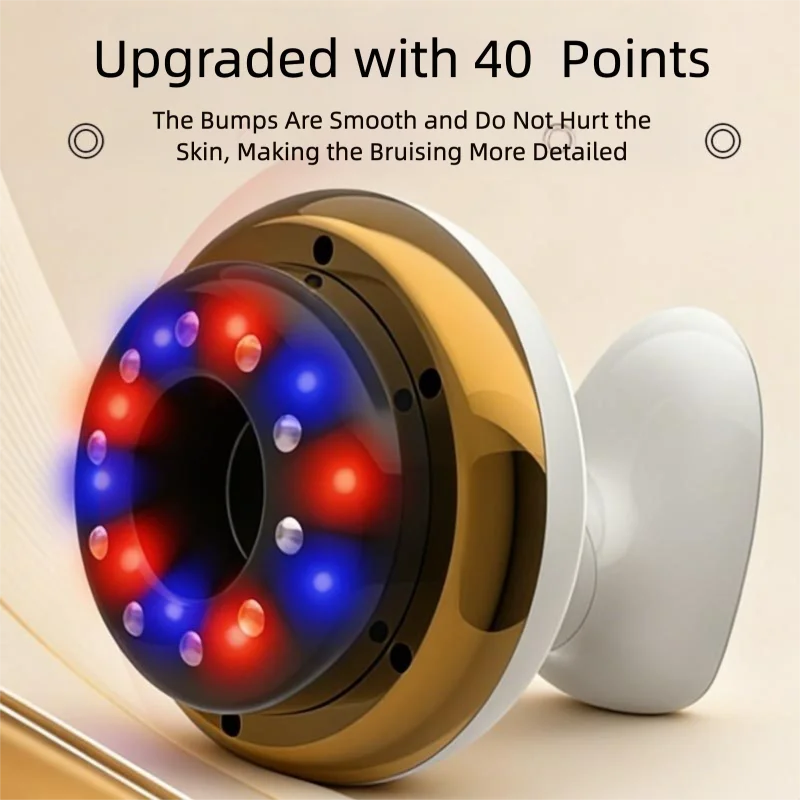 Electric Cupping Massage Machine: 6-Mode Portable Back Pain Relief Relaxation Treatment Tidesmit