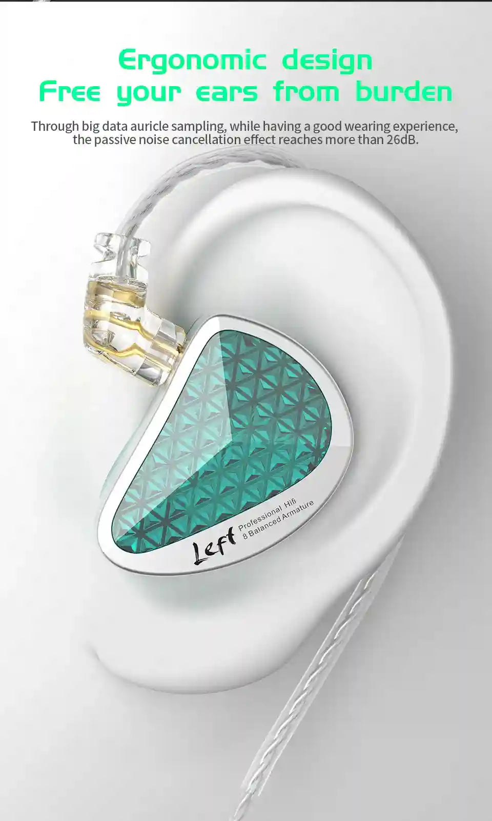 Wired In-Ear Monitors: 16BA Balanced Armature Noise Isolating IEMs Tidesmit