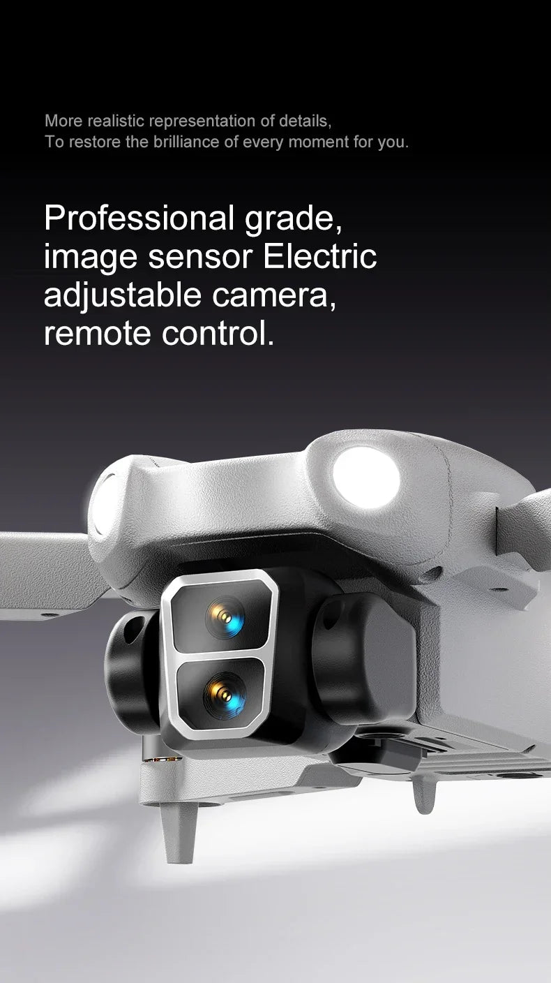 4K Camera Drone with Obstacle Avoidance - Brushless Motor Foldable Design Tidesmit