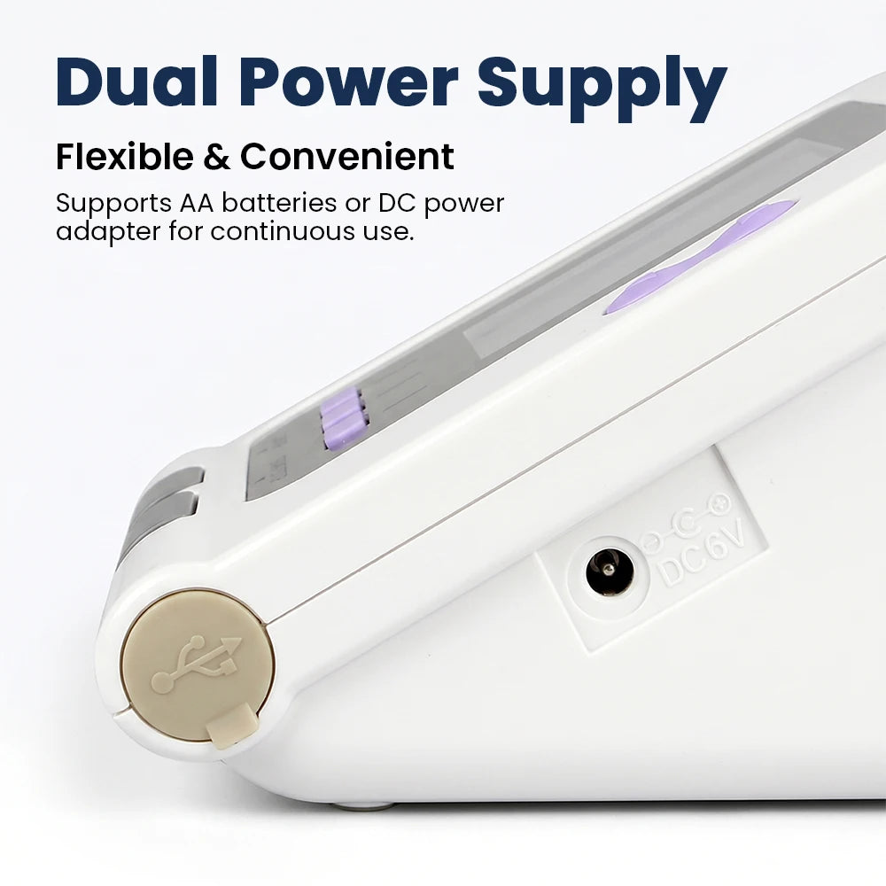 CONTEC 08A-VET Blood Pressure Monitor Portable Veterinary Digital Animal Electronic Sphygmomanomete PR Pulse Tester 6-11cm Cuff