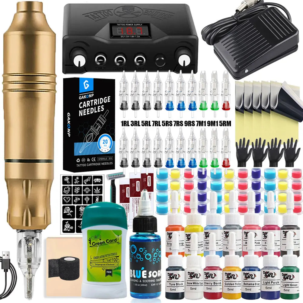 Fascia Gun Percussive Therapy Massager for Deep Tissue Muscle Recovery Fascia Gun 14Ink Pen Kit 3 Tidesmit