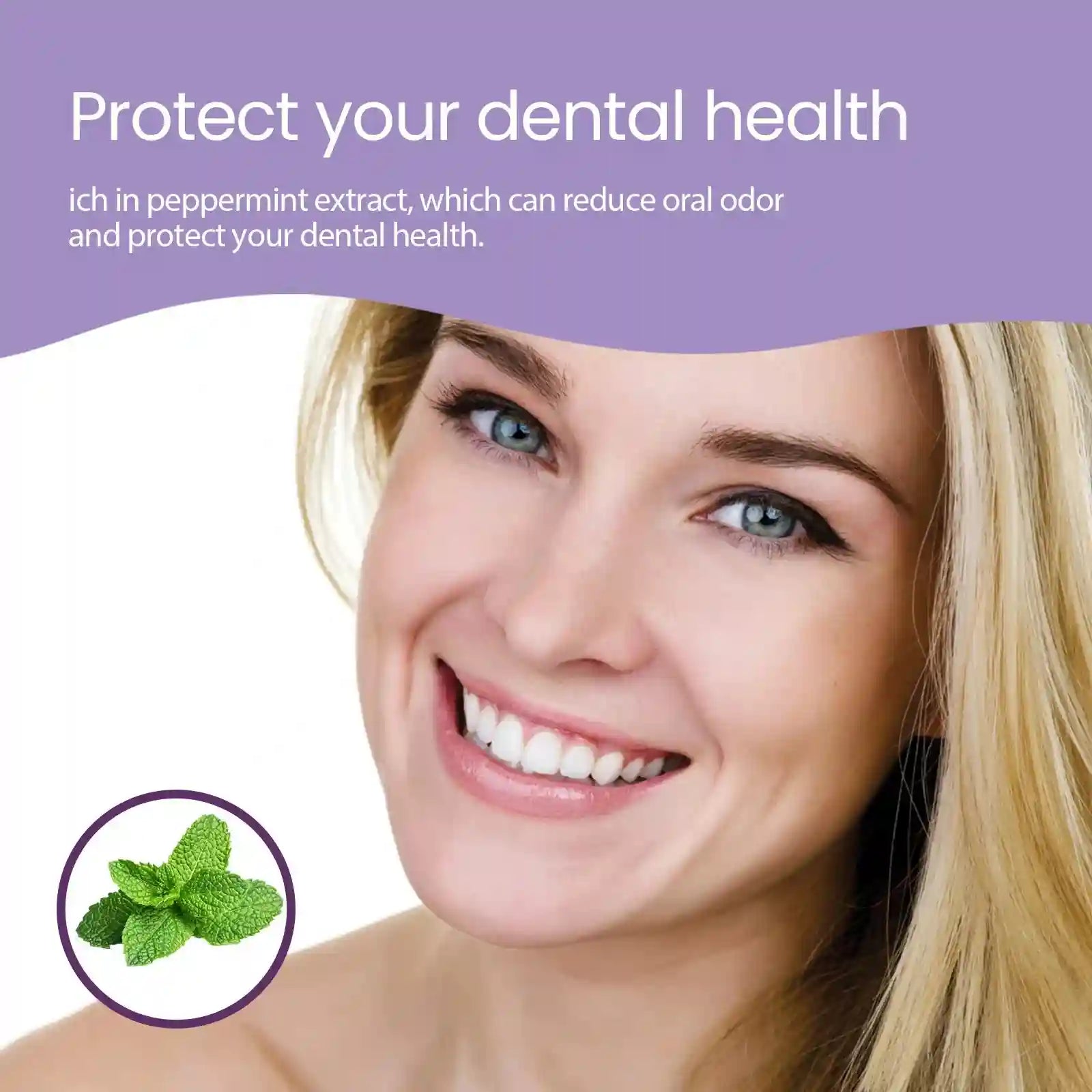 Tidesmit EELHOE purple color corrector toothpaste for professional teeth whitening and stain removal