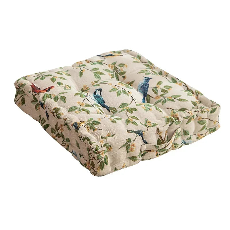 40X40CM Cotton Durable Window Sill Floor Sofa Cushion Fine Stitching Sitting Cushion Thicken Household Supplies 1PB