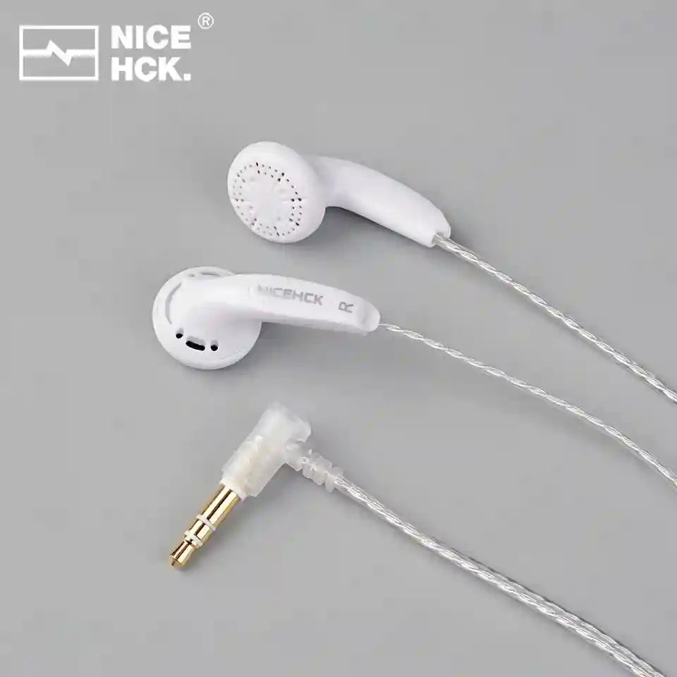 Wired 3.5mm HiFi Earbuds - Green Monitor Headphones for Clear Audio Tidesmit