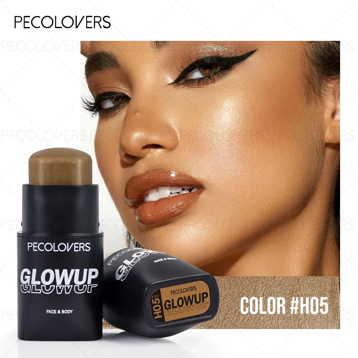 Tidesmit waterproof highlight stick for 3D face contouring and concealing with a natural long-lasting finish