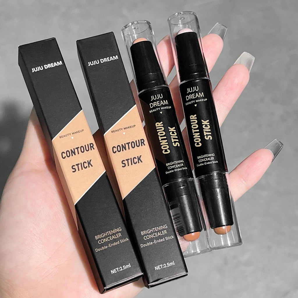 Tidesmit dual-ended highlighter and concealer wand for natural 3D contouring detail view
