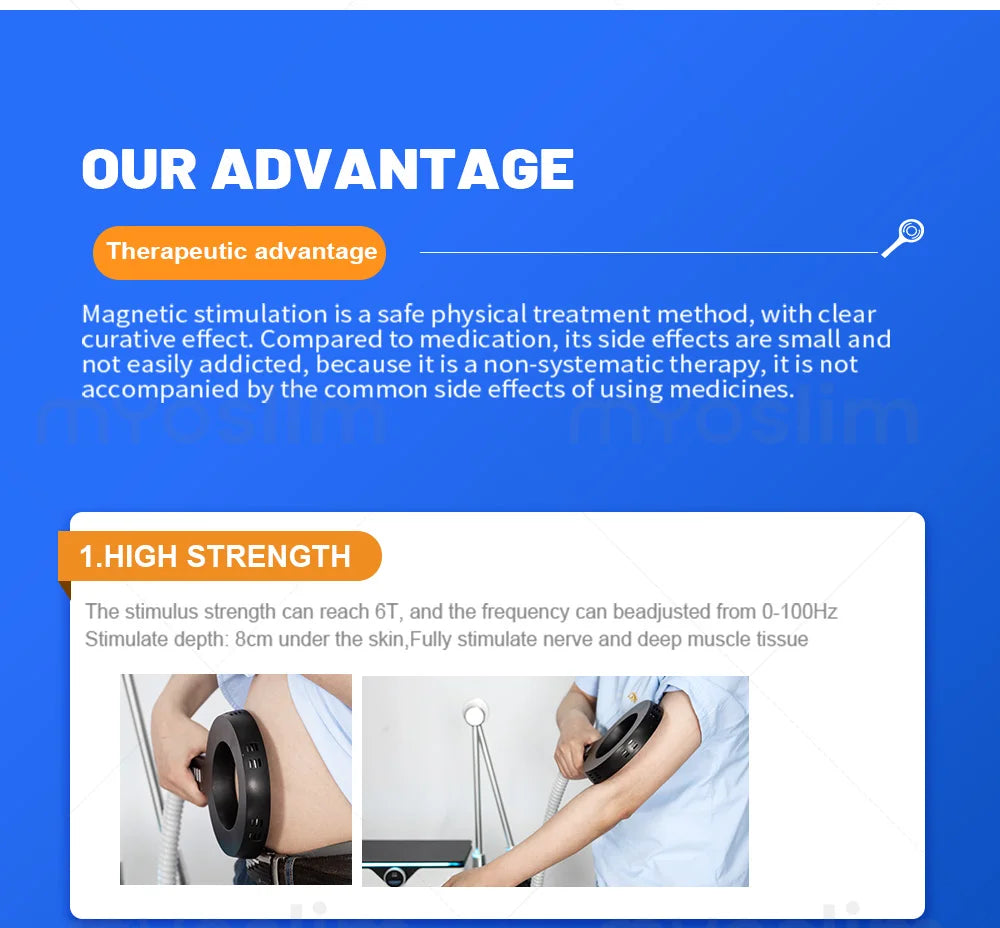 EMTT Physio Magnetotherapy Machine for Pain Relief | Tidesmit Relaxation Treatment Tidesmit