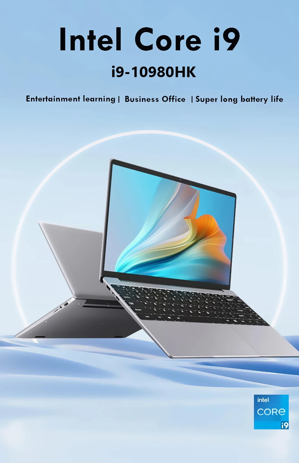 2026 14.1" Portable Windows 11 Laptop Intel Core i9 10980HK Computer 4K Screen 16GB RAM 1TB 2TB SSD Gaming laptops Laptop Bag
