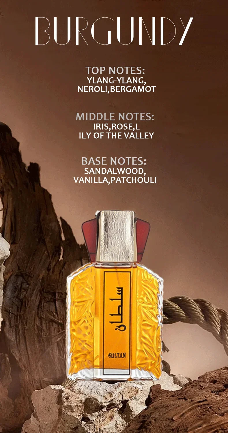 Tidesmit 100ml Arabic Eau De Parfum spray with pheromones for long-lasting fragrance, suitable for men and women.