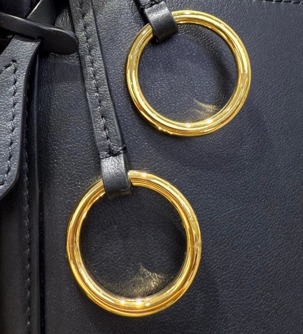 2026 New Bucket Bag Rear Saddle Design High end Leather Shoulder Bag Leather Crossbody Bag
