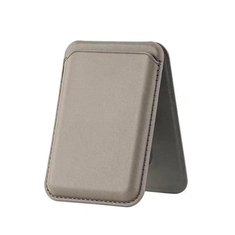Magnetic Leather Wallet Case for iPhone 15 Pro Max with Kickstand 09 Tidesmit