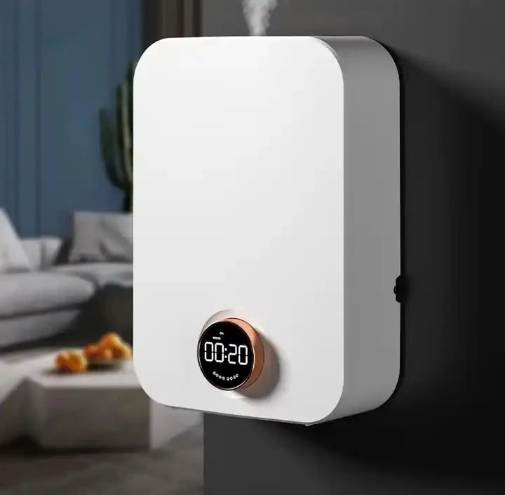 Smart Essential Oil Diffuser Fragrance Aromatherapy Scent Diffuser Machine Air Freshener Waterless Aroma Diffuser for Hotel