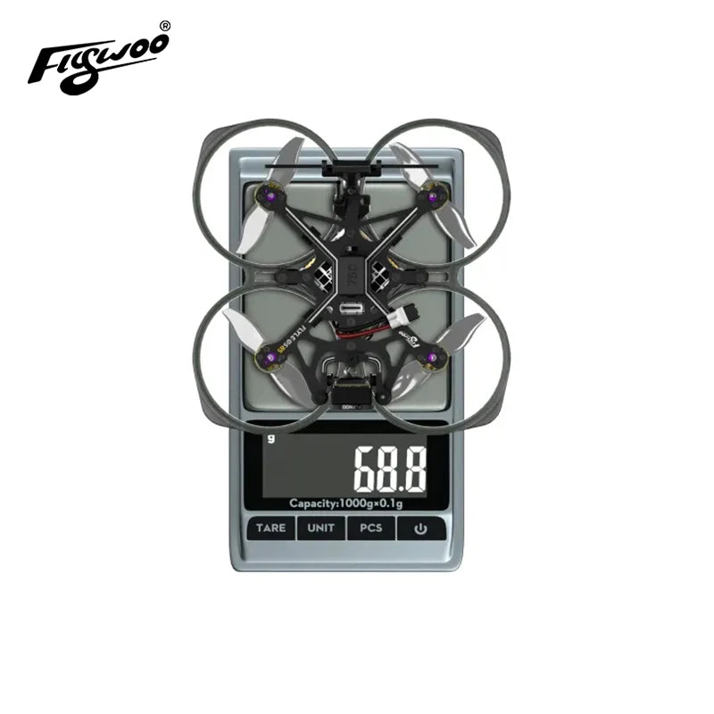 Flywoo Flylens 85 HD O4 FPV Drone - 2S Whoop with Wide Angle Lens Tidesmit