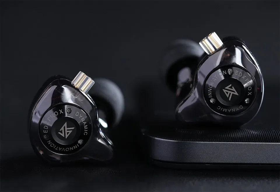 KZ EDX Pro X HiFi Wired In-Ear Monitors with Mic | Tidesmit Tidesmit