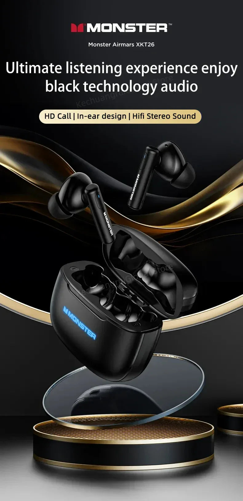 Tidesmit XKT26 Noise Cancelling TWS Bluetooth Earbuds | 35% Off Tidesmit