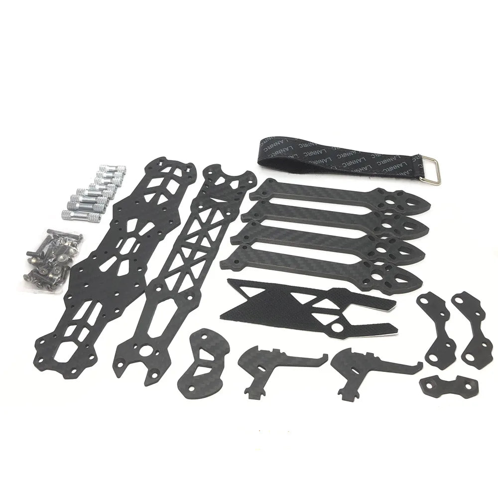 5 Inch FPV Racing Drone Kit - Carbon Fiber Frame 6S Performance Tidesmit