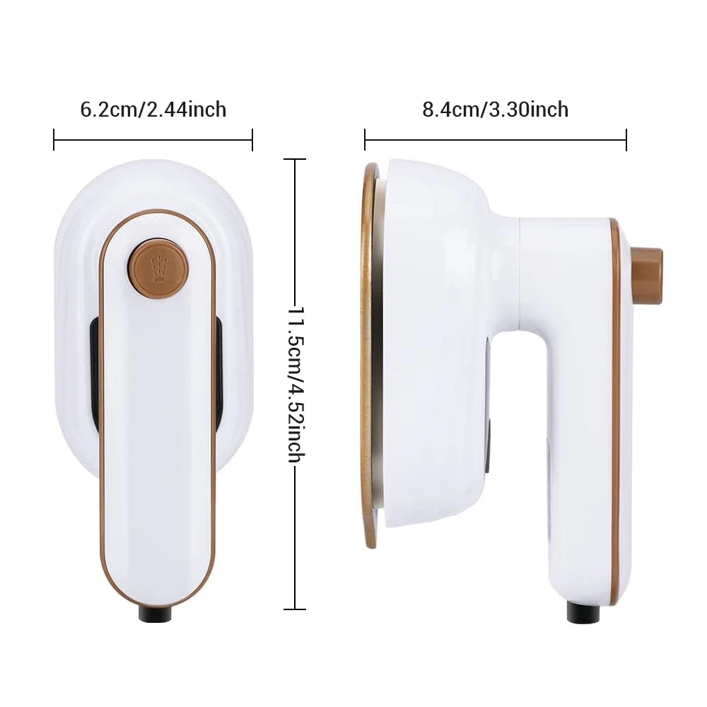 Tidesmit portable rotating garment steamer showing handheld design for convenient home and travel clothes ironing