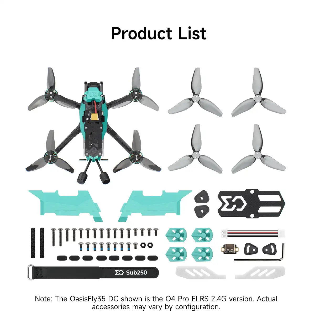 OasisFly35 4K GPS Camera Drone | Obstacle Avoidance & ELRS Pro Tidesmit