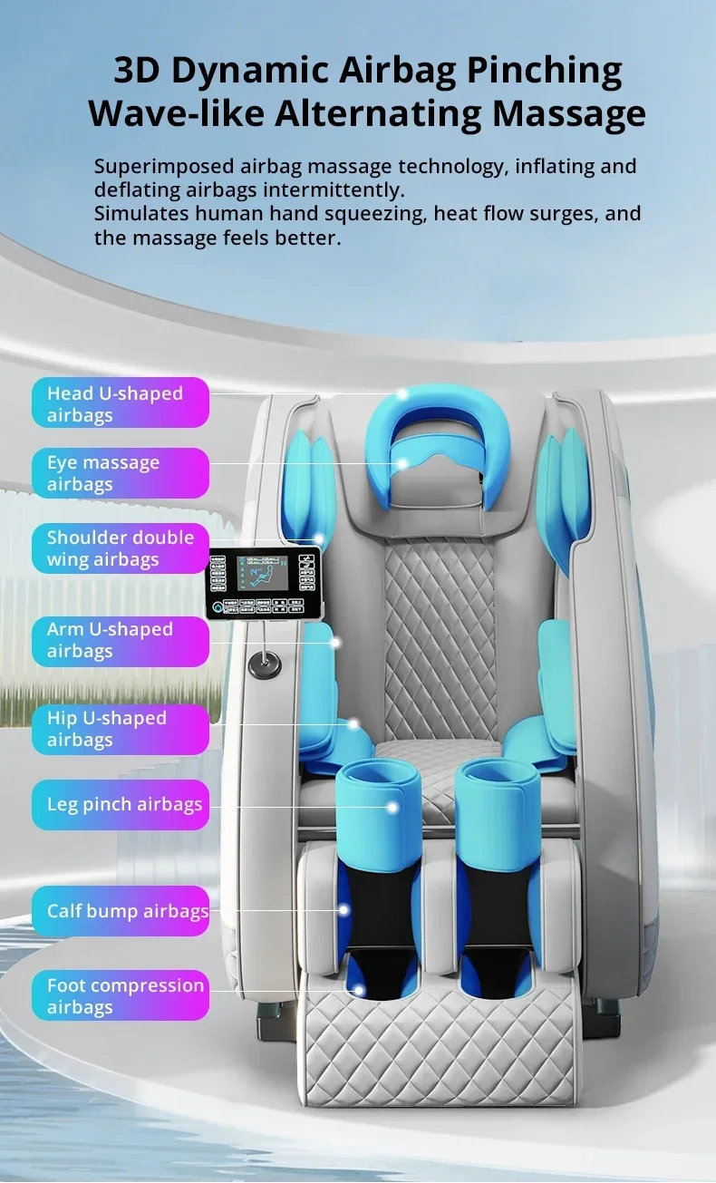 Tidesmit Zero Gravity Massage Chair with Heat Therapy - Full Body Relief Massage Chairs Tidesmit