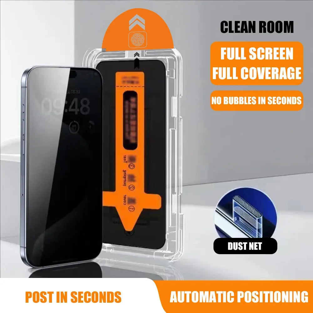 Privacy Screen Protector for Samsung Galaxy - Anti-Spy Tempered Glass Tidesmit