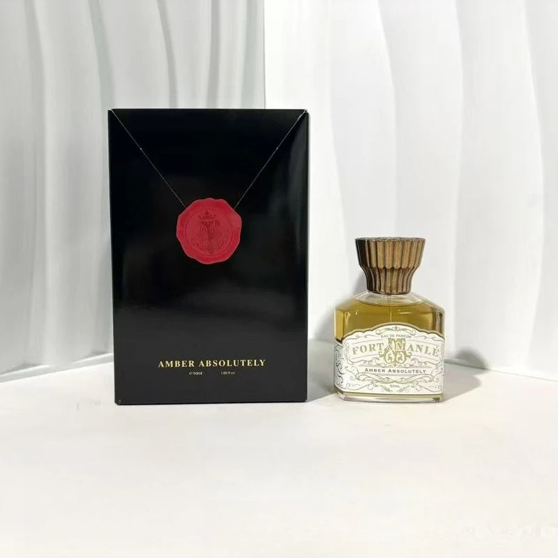 Tidesmit 50ml unisex long lasting perfume body spray with cognac, peach, rum, and oriental woody amber fragrance.
