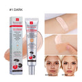 Tidesmit 45ml CC Cream with Centella Asiatica for color correcting and concealing face makeup texture close-up