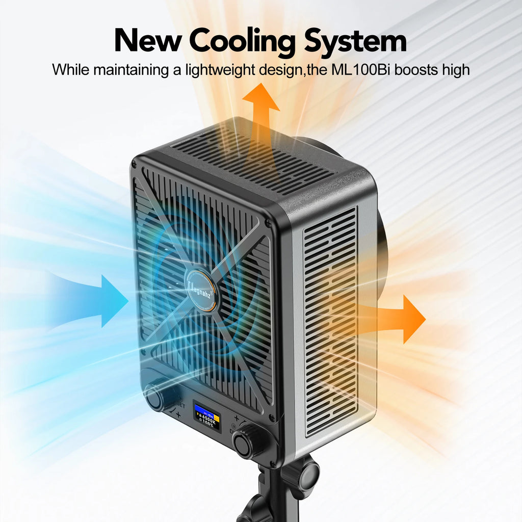 330W LED Video Light Studio Spotlight - Bowens Mount NA330 Pro Tidesmit