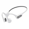 Tidesmit Bone Conduction Wireless Headphones - Bluetooth 5.3 Waterproof white Tidesmit