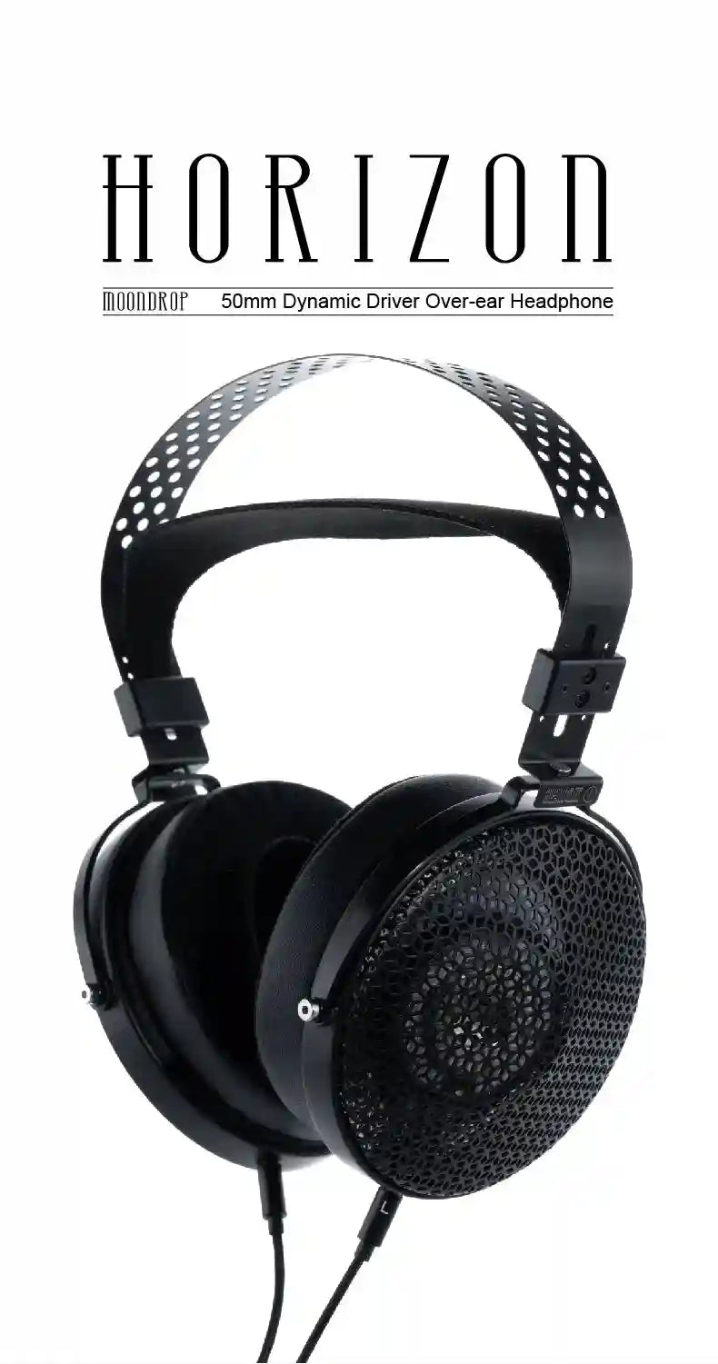 Moondrop Horizon Over-Ear Headphones with 50mm Dynamic Driver Tidesmit