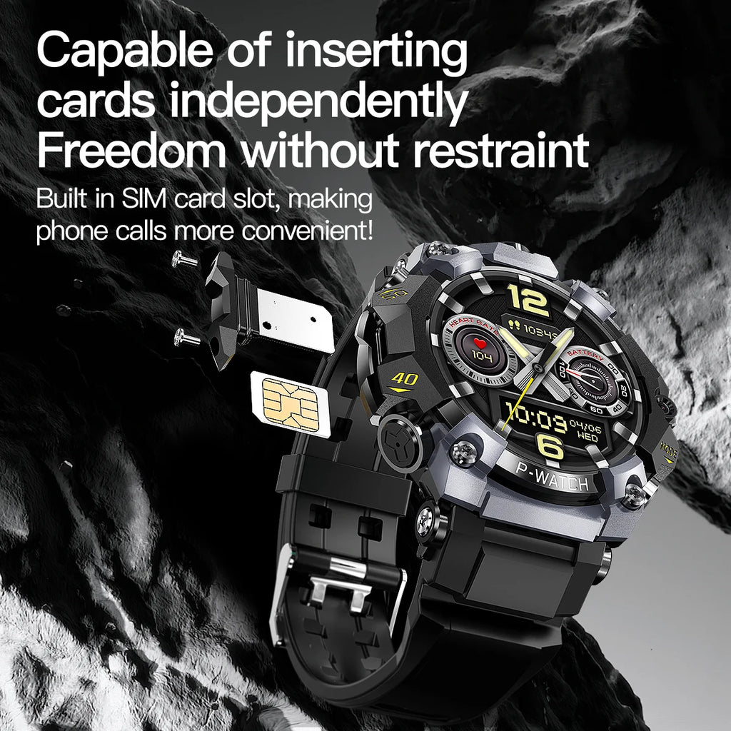 Q668 Smartwatch Android 10.0 1.95inch Amoled 720*720 5G Cellular Version Smart Watch With 800W Dual Camera GPS WIFI 5G Sim Card