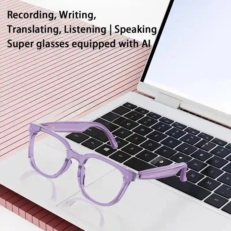AI Intelligent Translation Glasses with Real-Time Spatial Audio Tech Tidesmit