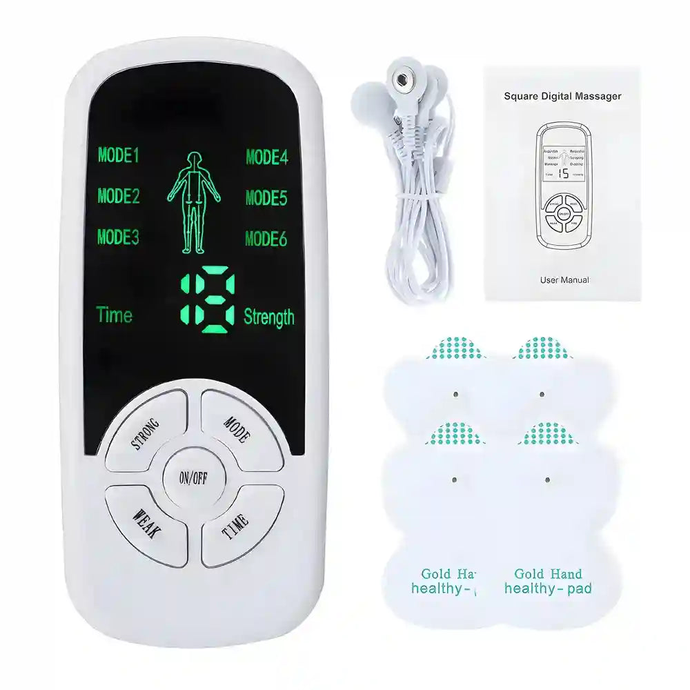 Electric Muscle Stimulator EMS Body Massager for Muscle Relief Body Shaping Massage Equipment Tidesmit