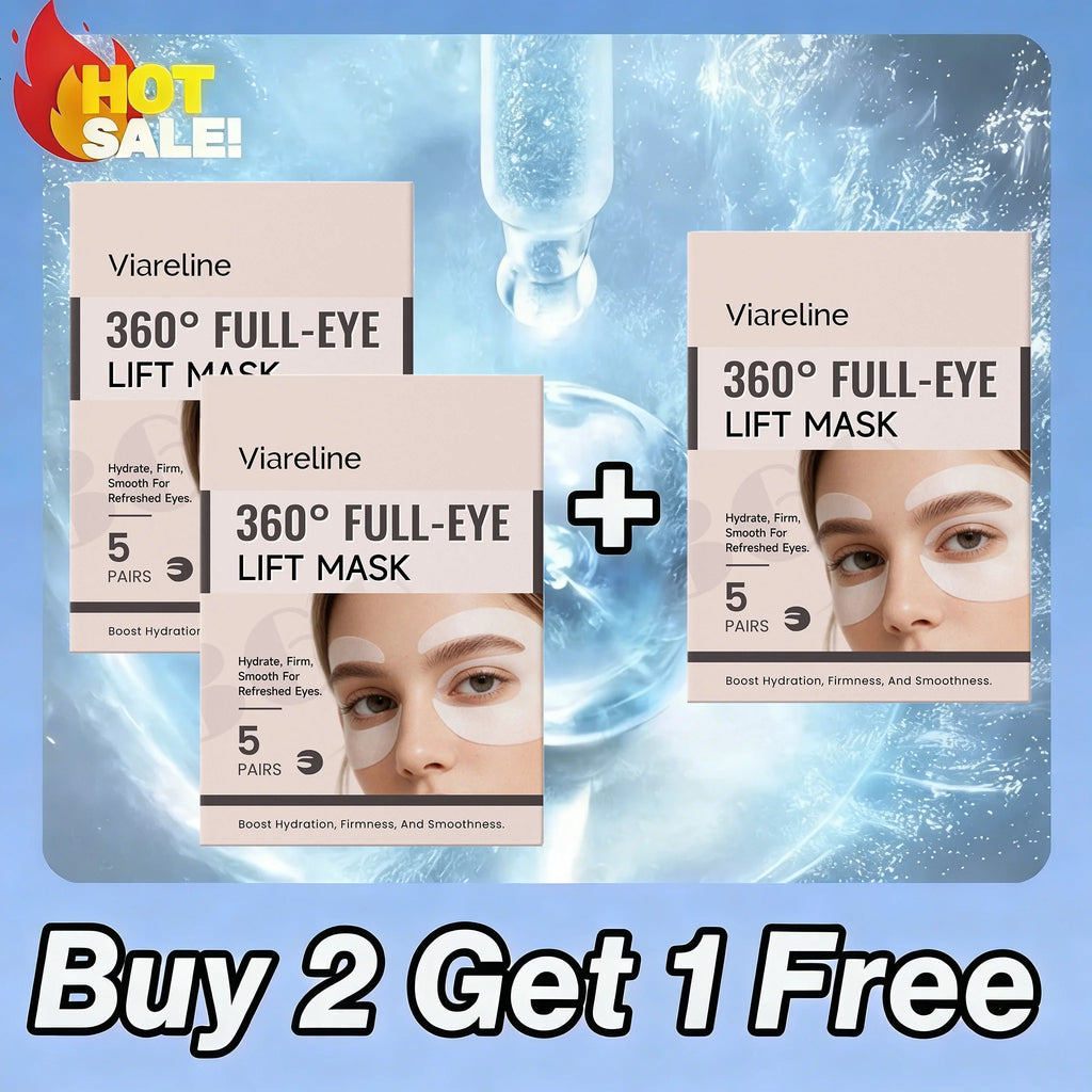 Tidesmit Viareline Vitamin C moisturizing under eye patches for gentle hydrating daily eye care detail view