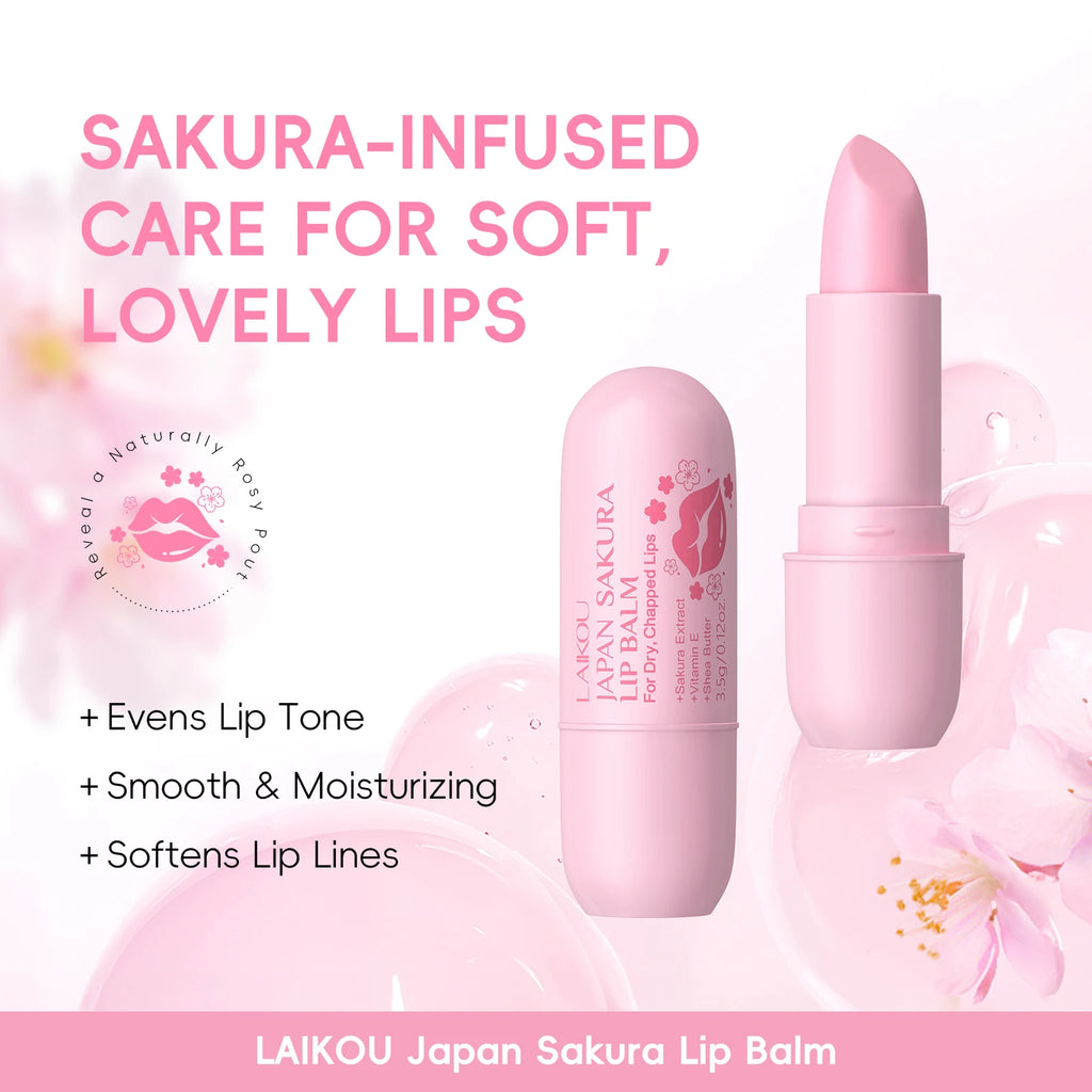 Sakura Lip Balm Hydrating Plumping Treatment 3.5g - Tidesmit Lip Care Lip Care Tidesmit