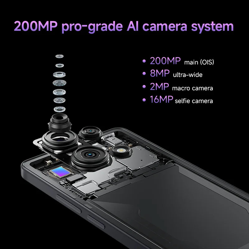 Global Version Xiaomi Redmi Note 14S Smartphone 200MP Camera 120Hz 6.67" AMOLED Display MTK Helio G99 67W Hyper Charge 5000mAh
