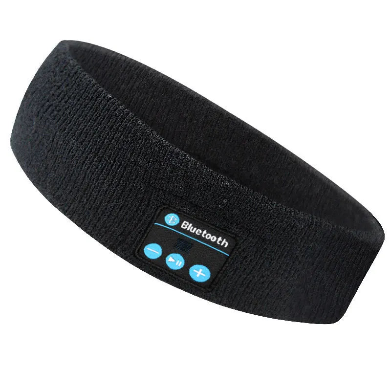 Bluetooth Sleep Headphones Headband – Wireless Sports Mask for Active Recovery Black Tidesmit