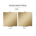 280x280mm double-sided PEO/PEI build plate for QIDI Q2 3D printer for improved print adhesion and easy removal.