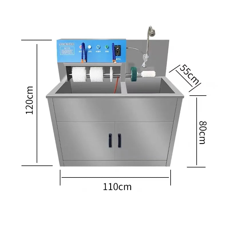 Tidesmit heavy duty commercial sneaker washer with 15-30 pair capacity for professional shoe cleaning business