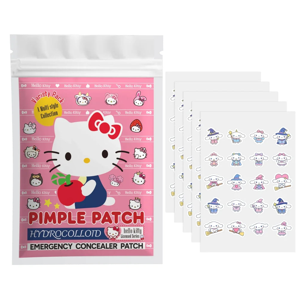 40/100PCS hello kitty Acne patches, facial acne patches, hydrogel acne removal patches, concealer