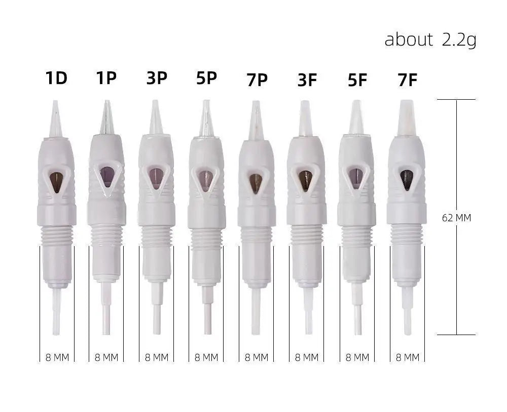 Permanent Makeup Needle Cartridges - Sterile Disposable PMU Needles Permanent Makeup Machines Tidesmit