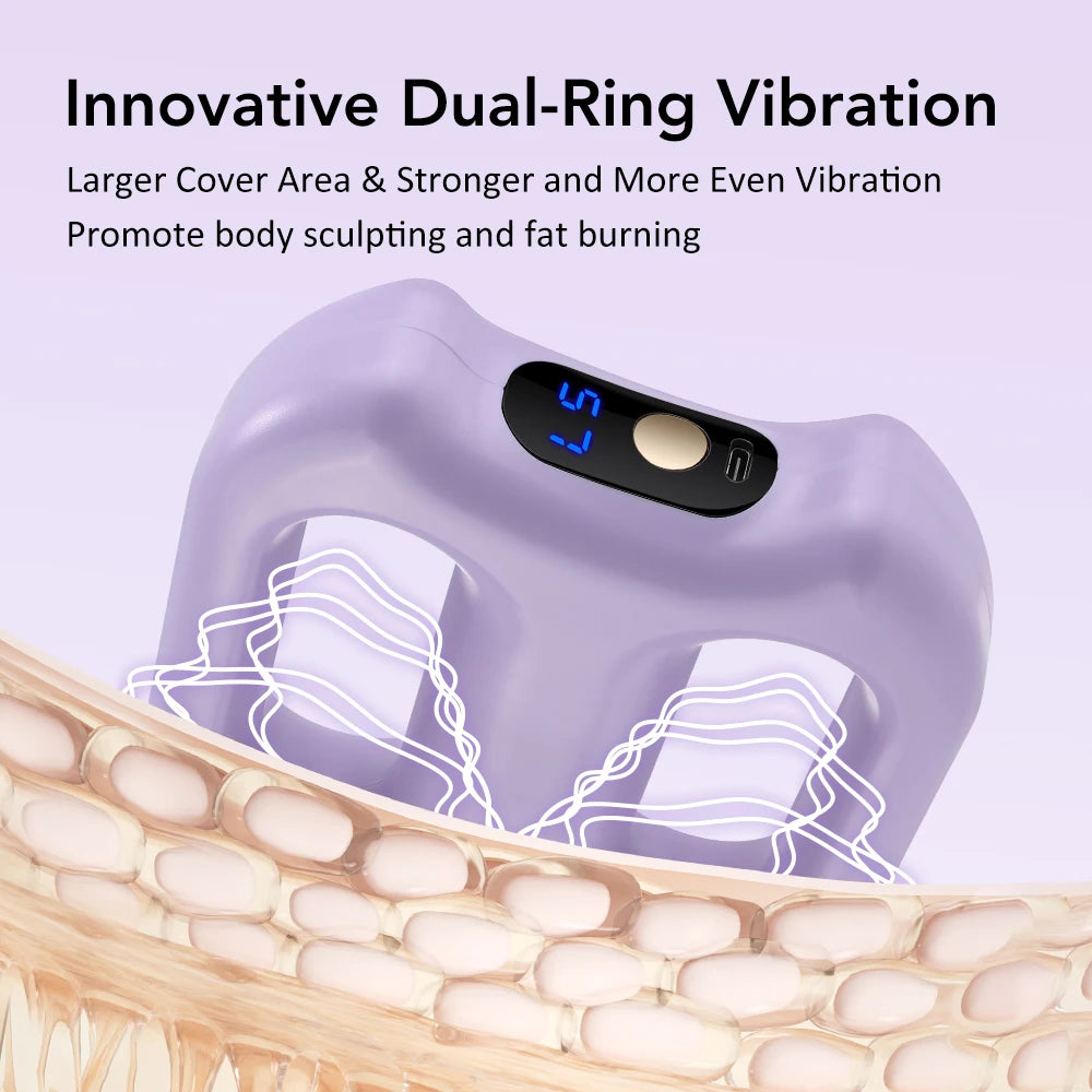 Fascia Massage Gun: Deep Tissue Percussive Therapy Tool (Purple) Fascia Gun Tidesmit